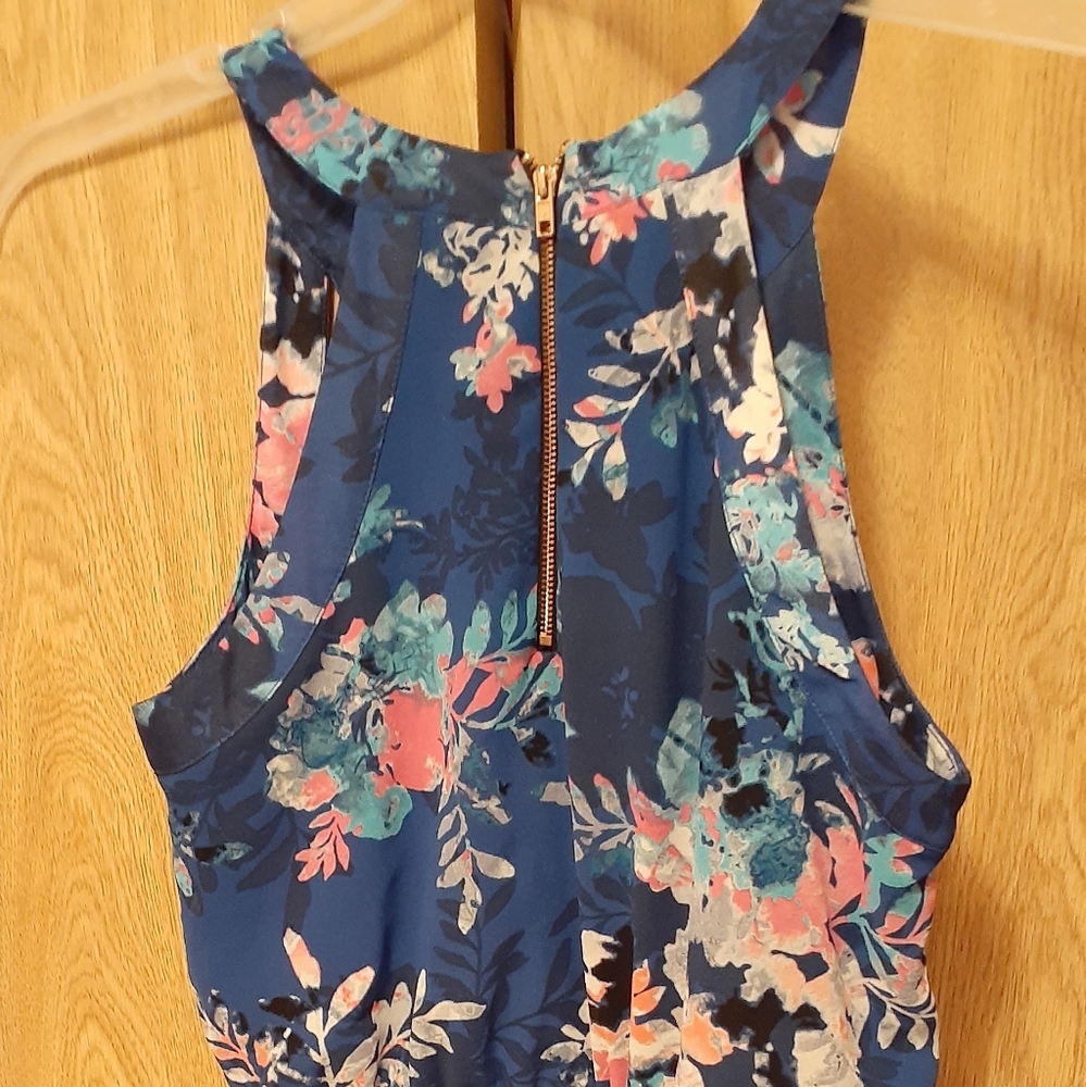 Long floral dress